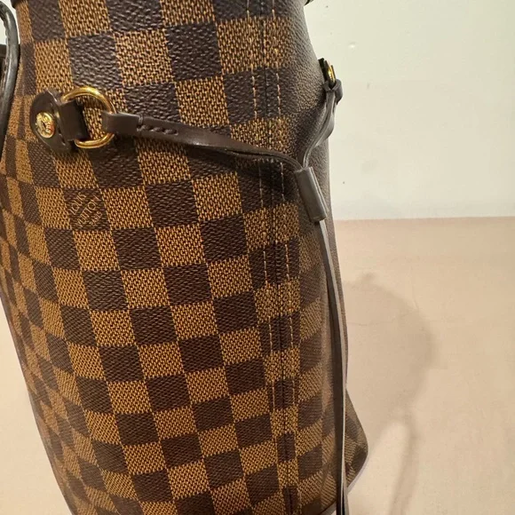 Louis Vuitton neverfull MM Damier Ebene - Picture 6 of 17